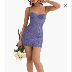 Lala Lace Underwire Cocktail Minidress